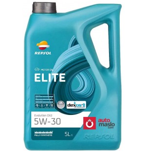 REPSOL ELITE EVOLUTION DX2 5W30, 5л